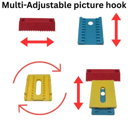 MULTI ADJUSTABLE PICTURE HOOK