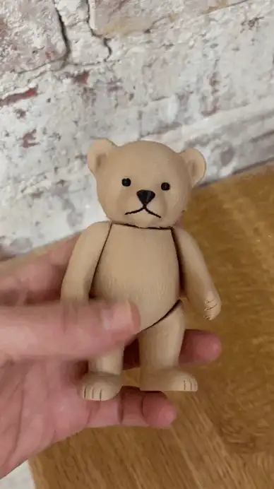 Steiff Inspired Teddy with fully movable limbs