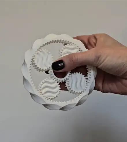 Designer Planetary Gear Fidget Spinner