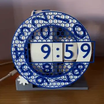 Triaxial Numechron Clock