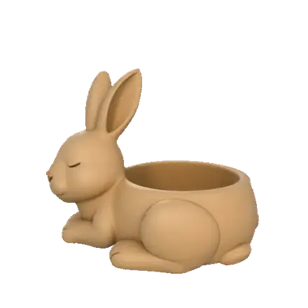 Rabbit candy bowl - Scalable