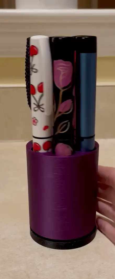 Rotating Insulin Pen Organizer - No Bearings