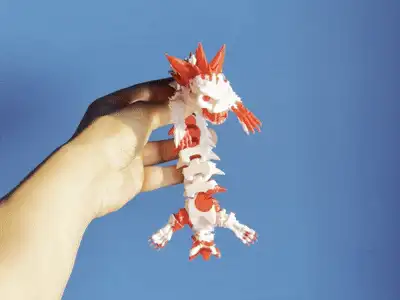 Flexi Mutant Dragon | Articulated Dragon Toy
