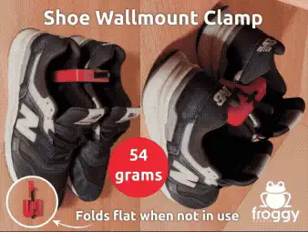 Shoe Wall Mount Clamp - (54 grams)