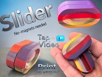 Slider - no magnets