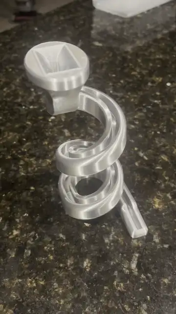 Spiral Track Ring Holder