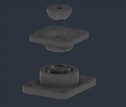 Friction Ball Joint (Compact & Strong)