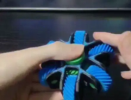 6 Gear fidget spinner