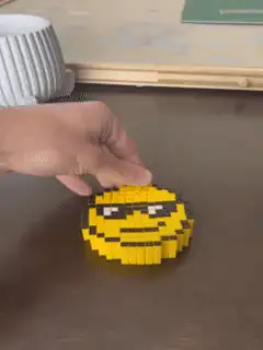 Pixel Art Cool Emoji Fidget Toy