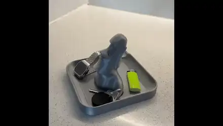 Moai Glasses Holder, Key Tray