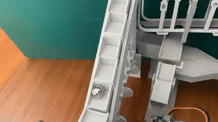 Worlds first gear driven Marblerun for Cyberbrick