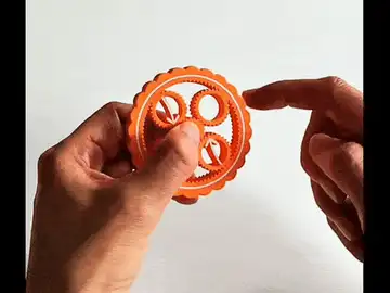 Fidget Planetary Gear - spin beyond ordinary