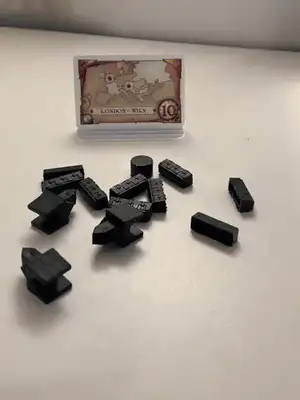 Ticket to ride insert storage box