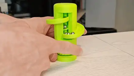 Mini Archimedes Screw Marble Run