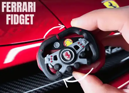 FERRARI FIDGET -steering wheel