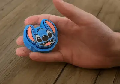 Stitch fidget clicker keyboard