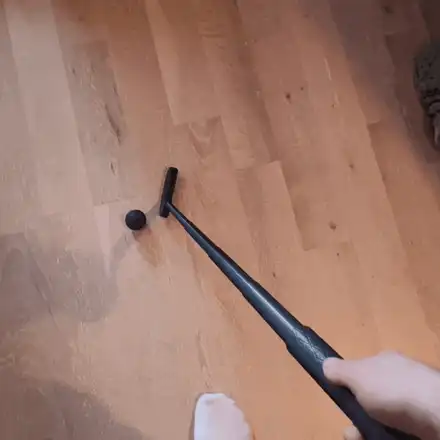 Collapsible Mini-golf club