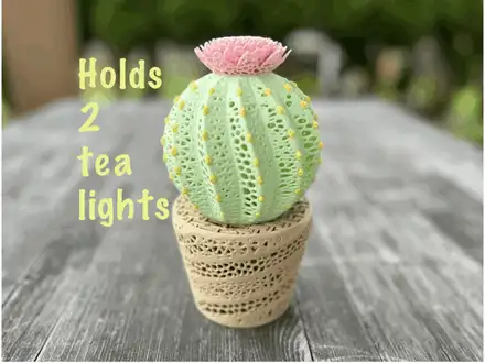 Cactus in a Pot Lamp