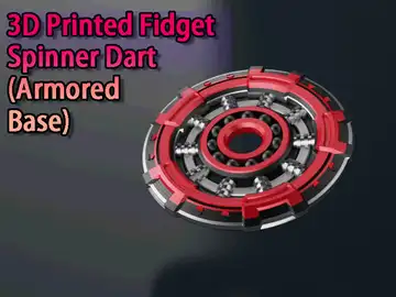 Fidget Spinner Dart (Armored Base)