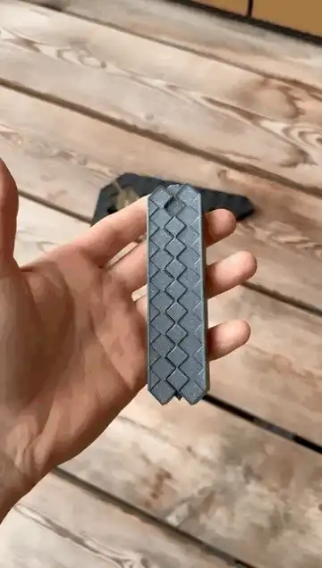 Minecraft Butterfly Knife Fidget Toy