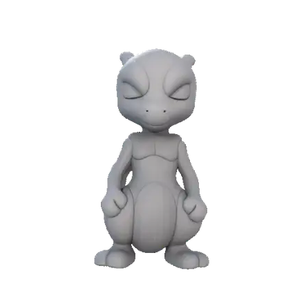 Little Mewtwo - keychain Pokemon