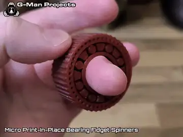 Micro Bearing Fidget Spinner
