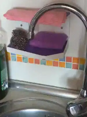 Kitchen Sink Drain Rack Organizer