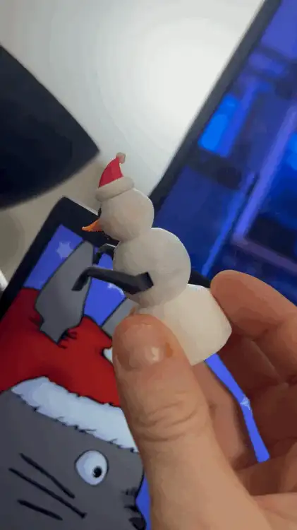 Monitor Buddy - Snowman