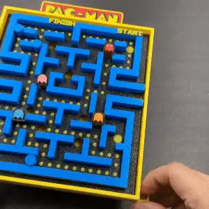 Pac-Man Labyrinth Marble Run