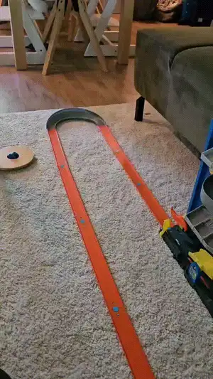180 Degree Curve Extension for 1:64 Toy Car Tracks