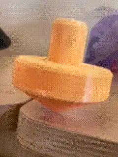 Never Falling Spinning Top