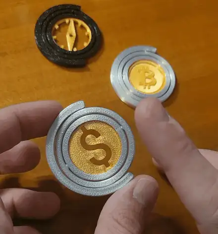 Infinity Gyro Spinning Fidget Toy