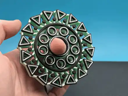 "Ripsaw" Heavy Duty Fidget Spinner
