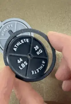 keychain Gym Fidget Spinner / Customize
