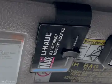 Sun Visor ID / Access Card Clip