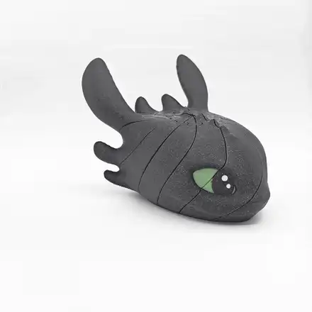 Toothless Dragon Head Twist Fidget