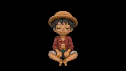 One Piece - Little Luffy - figurine or keychain