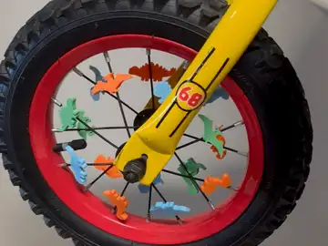 Dinosaur Bike Wheel Spoke Clips