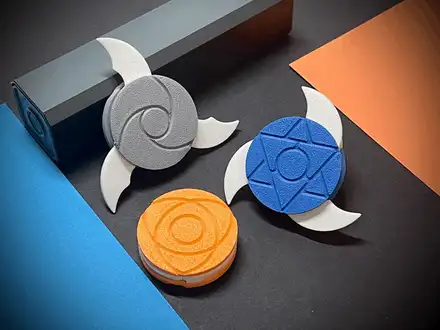 Fidget Retractable Shuriken Toy