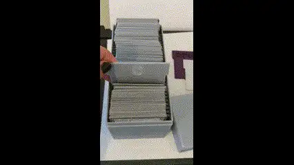 MTG Card Divider for Trading Card Box with Lid