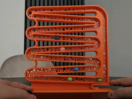 Smooth Marble Run XL - Fidget toy