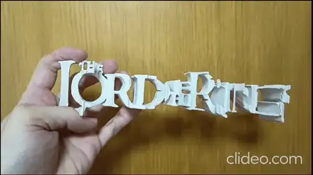 LOTR / Flip Text with The Felllowship