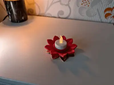 Flower Candle Holder