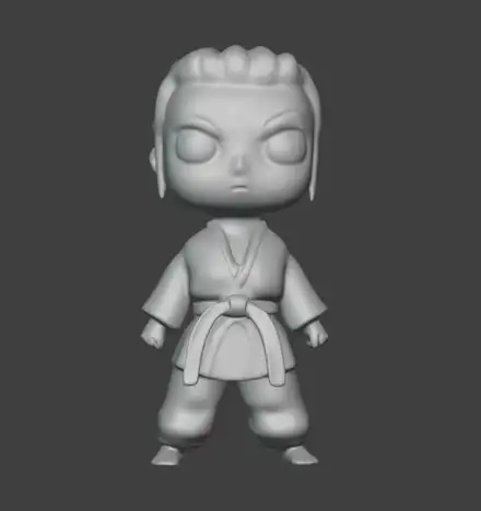 Karate girl Figure - Funko Pop Style