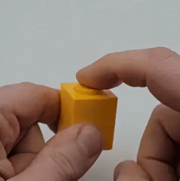 Brick Fidget Clicker, 4 Sizes Available