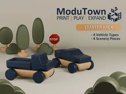 A Modular Toy Town | Starter Pack