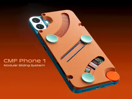 Modular Sliding System for CMF Phone 1