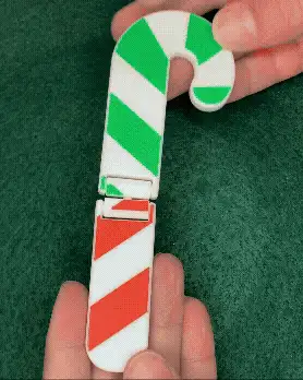 Candy Cane Slider + Flip Fidget Christmas