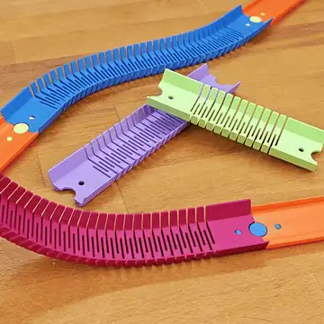 Felxible Modular Toy Track Segments 1:64 Diecast