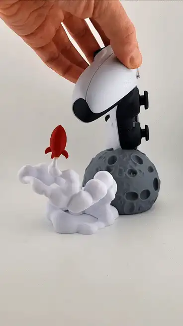 stand controller ps5 to the moon